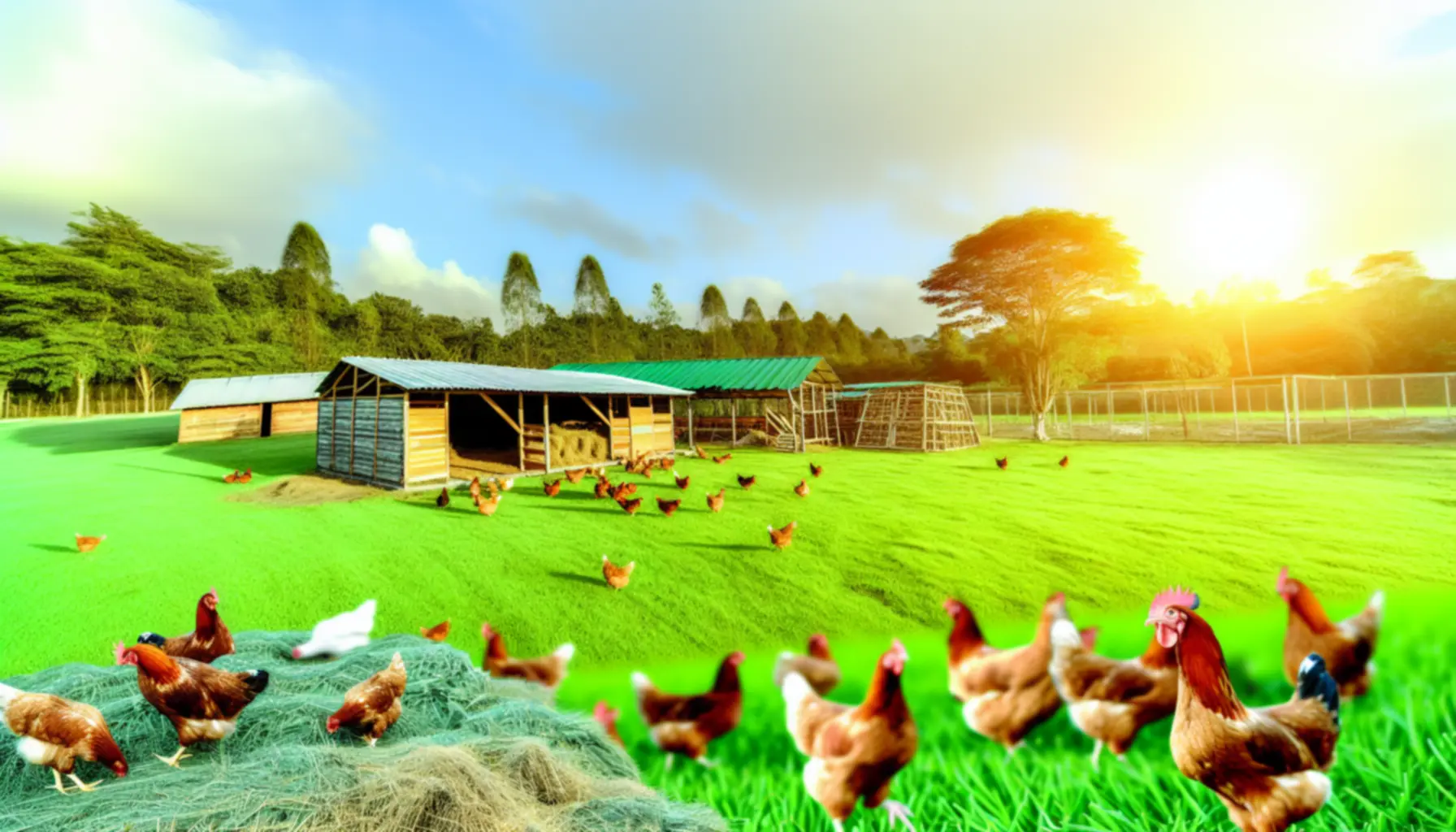 Aquaponics systeem met vissen en planten in balans